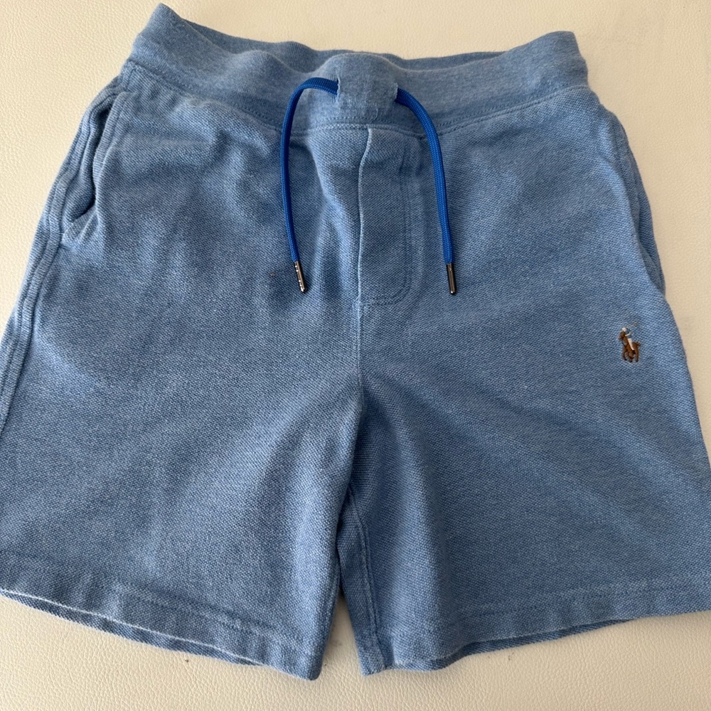 Nwt Polo Ralph Lauren Blue Heather Small Pony Shorts